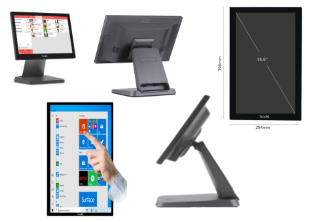 15.6" Capacitive Display